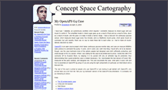 Desktop Screenshot of conceptspacecartography.com