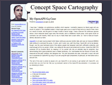 Tablet Screenshot of conceptspacecartography.com